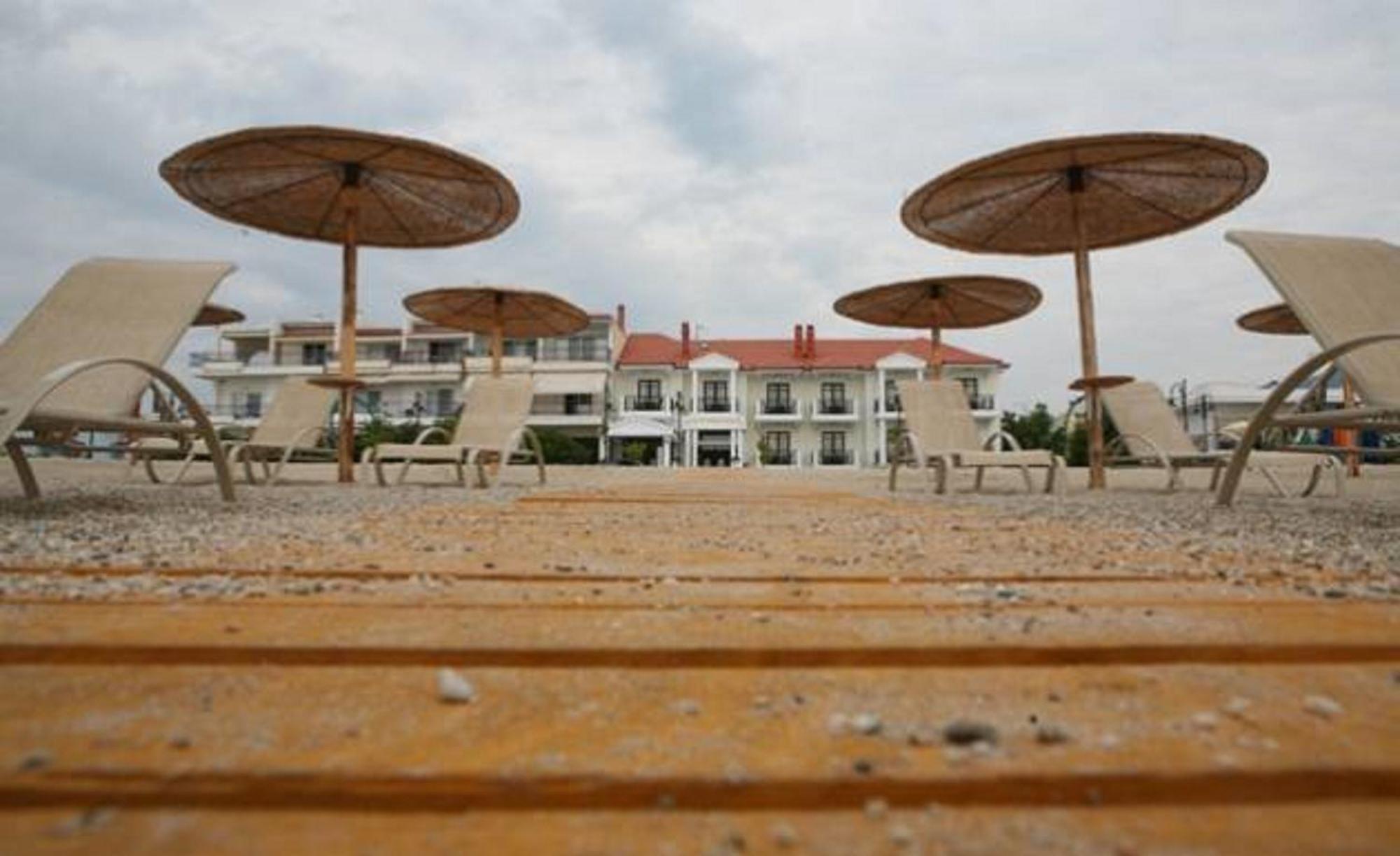 Ferienwohnung Makedos Sea View Vrasná Exterior foto
